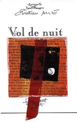 Caviardage Aléatoire ? Viol de Nuit, Christian Alle, carte postale caviardée. Pièce unique