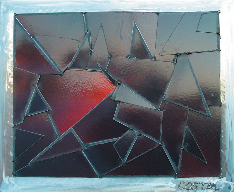 panneaux émaillés sur tôle 51 x  62 cm