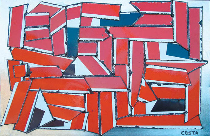 panneaux signalétiques émaillés sur tôle 71,5 x 108 cm