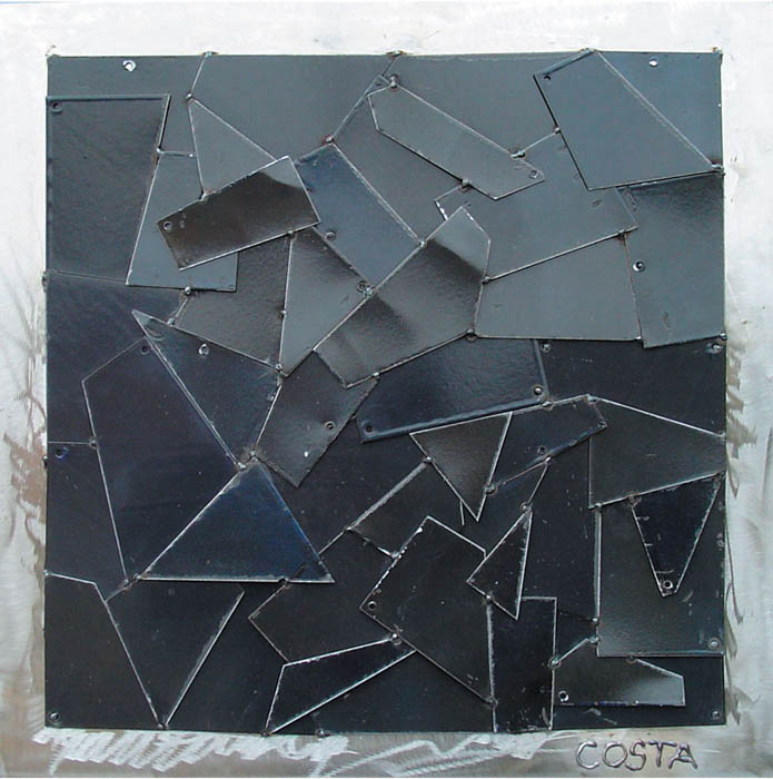 plaques de rue émaillées sur tôle 57,5  x   57,5 cm
